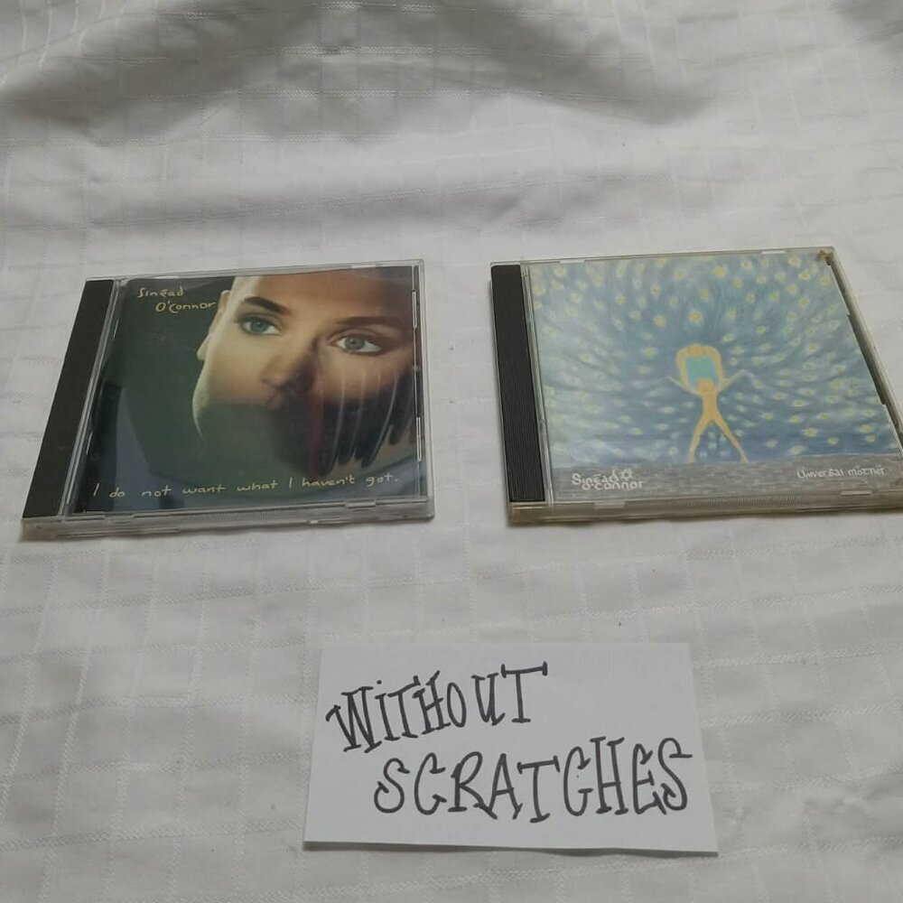2X CD Sinead O'Connor "I Do Not Want What I Haven't Got" & "Universal Mother" - Picture 1 of 2